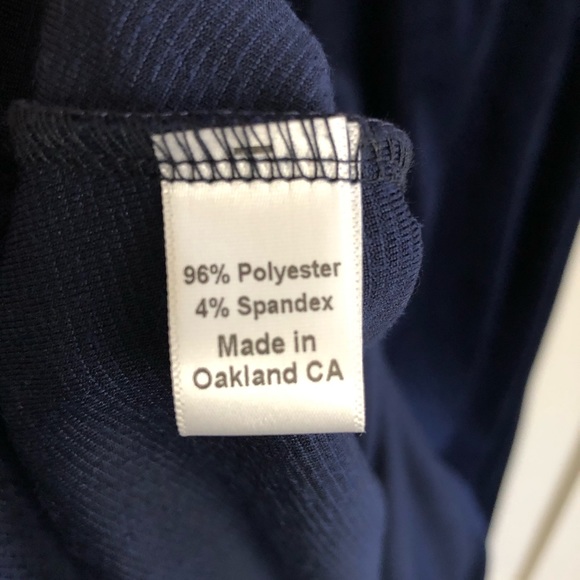 Dark Rich Blue Lesley Evers Velvet Dress - Picture 4 of 5